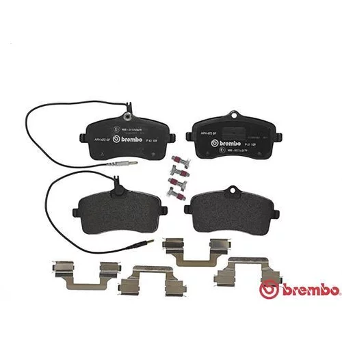 Sada brzdových platničiek kotúčovej brzdy BREMBO P 61 109 - obr. 1