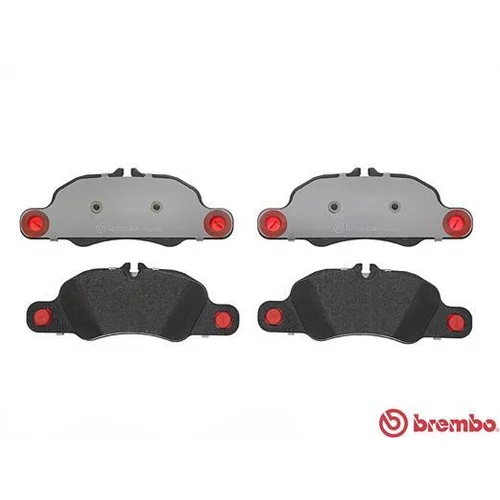 Sada brzdových platničiek kotúčovej brzdy BREMBO P 65 019 - obr. 1