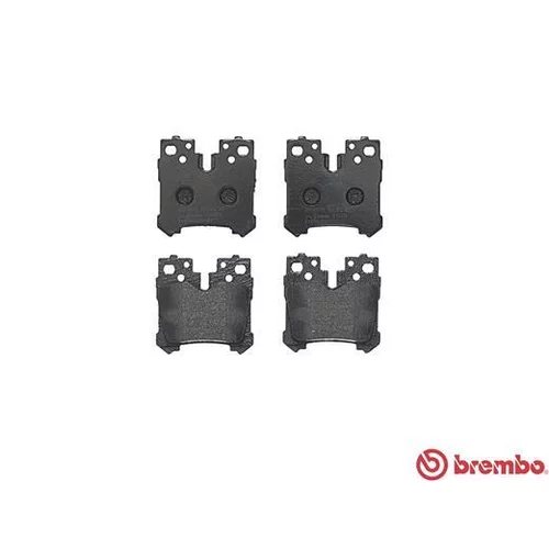 Sada brzdových platničiek kotúčovej brzdy BREMBO P 83 076 - obr. 1