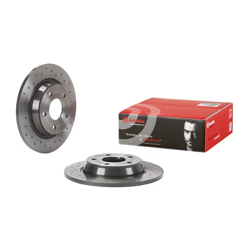 Brzdový kotúč BREMBO 08.D864.1X - obr. 1