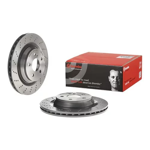 Brzdový kotúč BREMBO 09.A818.21 - obr. 1