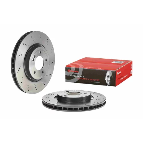 Brzdový kotúč BREMBO 09.D763.11 - obr. 1