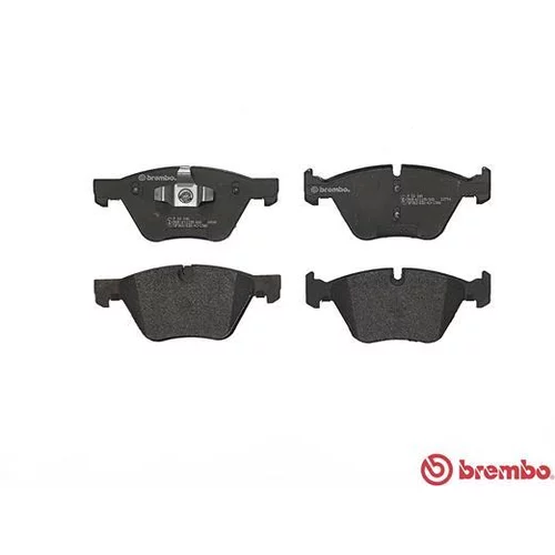 Sada brzdových platničiek kotúčovej brzdy BREMBO P 06 040 - obr. 1