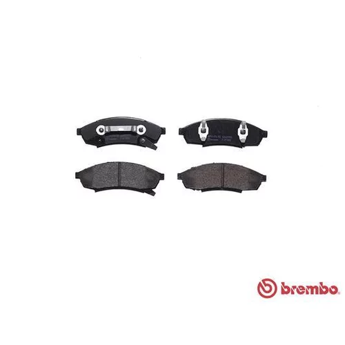 Sada brzdových platničiek kotúčovej brzdy BREMBO P 07 003 - obr. 1