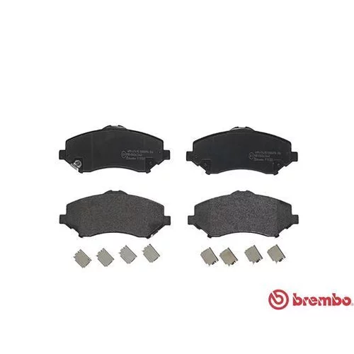 Sada brzdových platničiek kotúčovej brzdy BREMBO P 11 025 - obr. 1