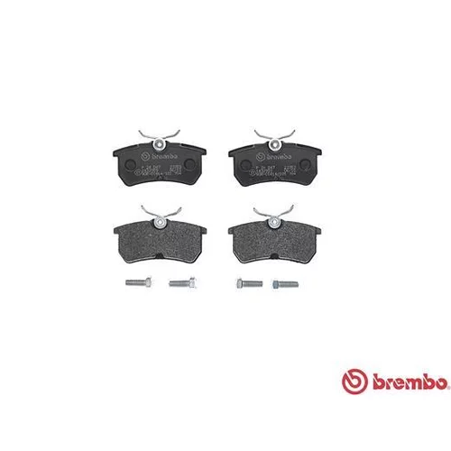 Sada brzdových platničiek kotúčovej brzdy P 24 047 /BREMBO/ - obr. 1