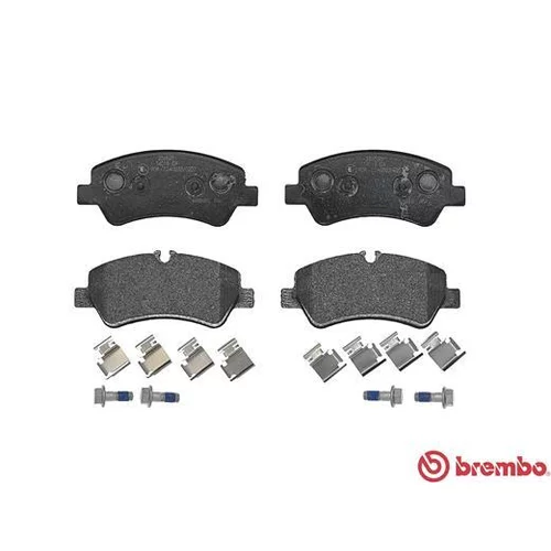 Sada brzdových platničiek kotúčovej brzdy BREMBO P 24 160 - obr. 1