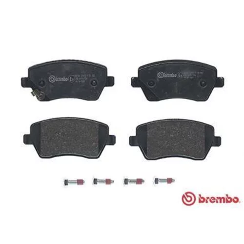 Sada brzdových platničiek kotúčovej brzdy BREMBO P 59 050 - obr. 1