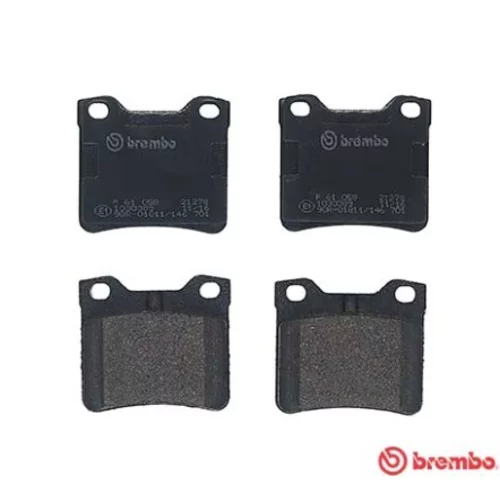 Sada brzdových platničiek kotúčovej brzdy BREMBO P 61 058 - obr. 1