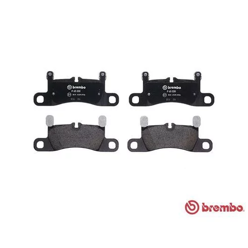 Sada brzdových platničiek kotúčovej brzdy BREMBO P 65 030 - obr. 1