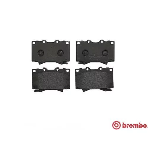 Sada brzdových platničiek kotúčovej brzdy BREMBO P 83 048 - obr. 1