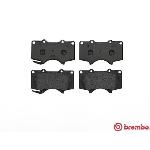 Sada brzdových platničiek kotúčovej brzdy BREMBO P 83 066 - obr. 1