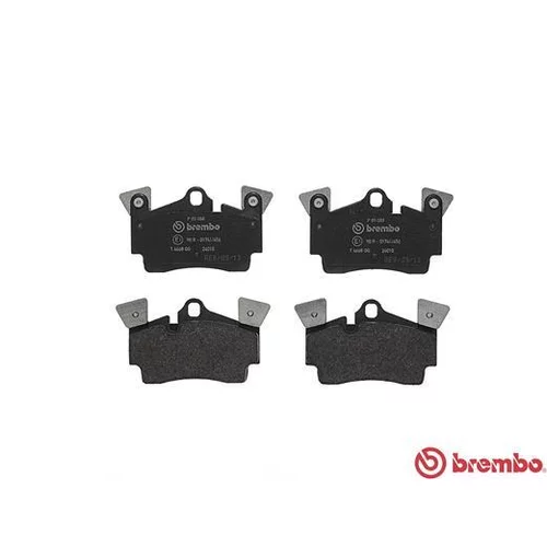 Sada brzdových platničiek kotúčovej brzdy BREMBO P 85 088 - obr. 1