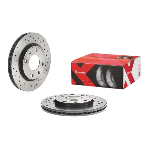 Brzdový kotúč BREMBO 09.5196.1X - obr. 1