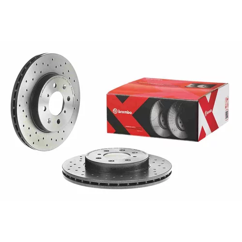 Brzdový kotúč BREMBO 09.5509.1X - obr. 1