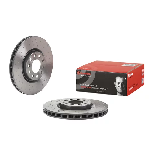 Brzdový kotúč BREMBO 09.C495.1X - obr. 1