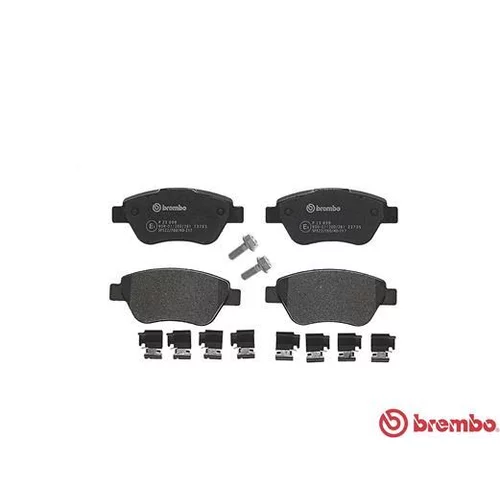 Sada brzdových platničiek kotúčovej brzdy BREMBO P 23 099 - obr. 1