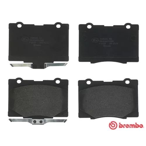 Sada brzdových platničiek kotúčovej brzdy BREMBO P 28 079 - obr. 1