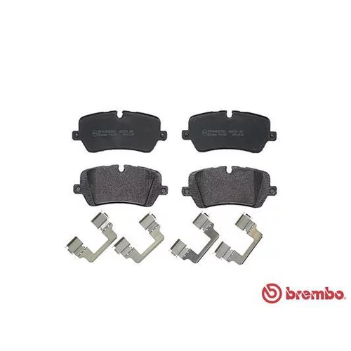 Sada brzdových platničiek kotúčovej brzdy BREMBO P 44 021 - obr. 1