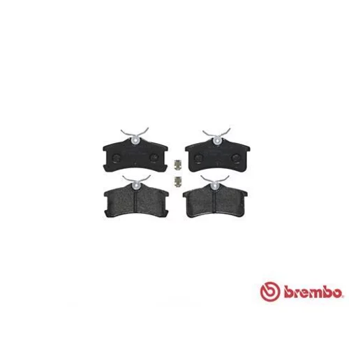 Sada brzdových platničiek kotúčovej brzdy BREMBO P 83 084 - obr. 1