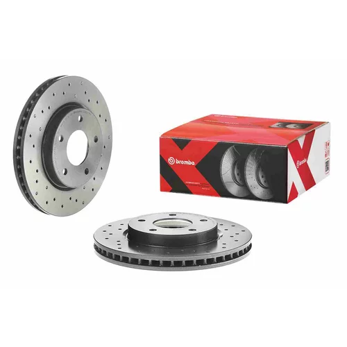 Brzdový kotúč BREMBO 09.B647.1X - obr. 1