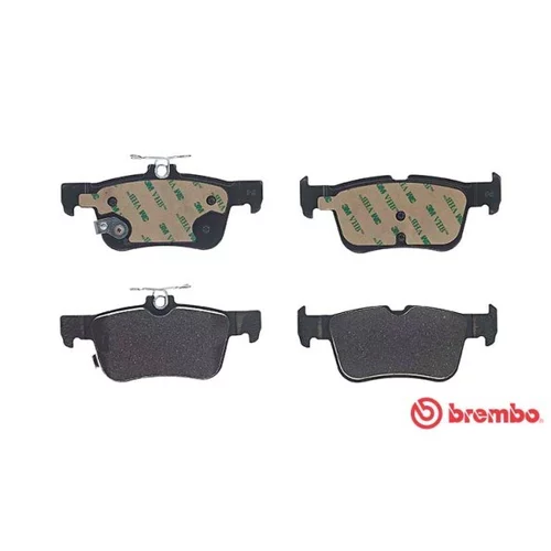 Sada brzdových platničiek kotúčovej brzdy BREMBO P 24 201 - obr. 1