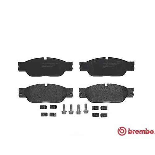 Sada brzdových platničiek kotúčovej brzdy BREMBO P 36 021 - obr. 1