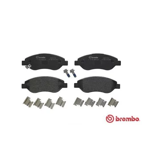 Sada brzdových platničiek kotúčovej brzdy BREMBO P 59 053 - obr. 1