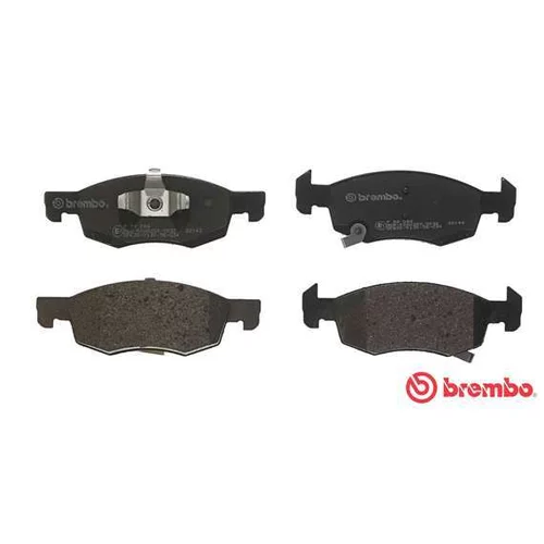 Sada brzdových platničiek kotúčovej brzdy BREMBO P 59 084 - obr. 1