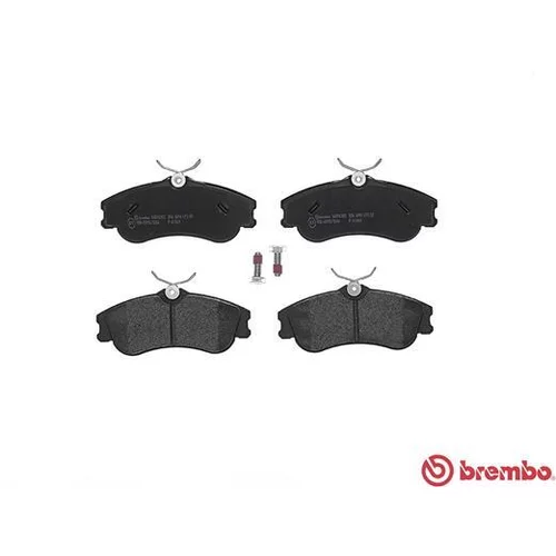 Sada brzdových platničiek kotúčovej brzdy BREMBO P 61 069 - obr. 1