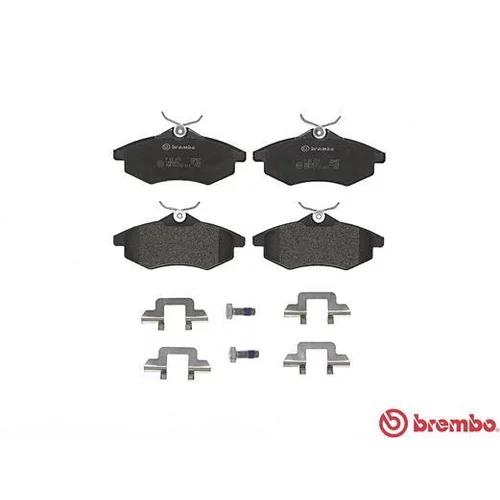 Sada brzdových platničiek kotúčovej brzdy P 61 074 /BREMBO/ - obr. 1