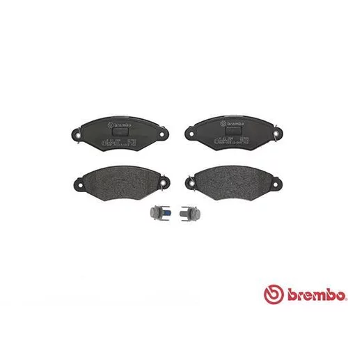 Sada brzdových platničiek kotúčovej brzdy BREMBO P 61 098 - obr. 1