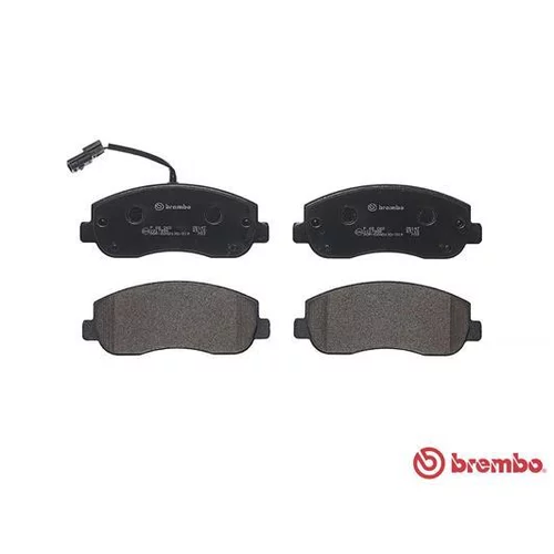 Sada brzdových platničiek kotúčovej brzdy BREMBO P 68 062 - obr. 1