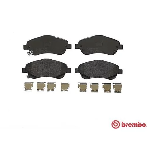 Sada brzdových platničiek kotúčovej brzdy BREMBO P 83 046 - obr. 1