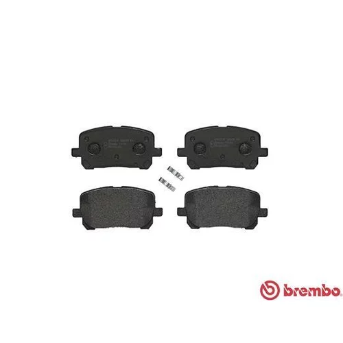 Sada brzdových platničiek kotúčovej brzdy BREMBO P 83 061 - obr. 1