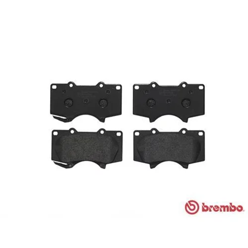 Sada brzdových platničiek kotúčovej brzdy BREMBO P 83 102 - obr. 1