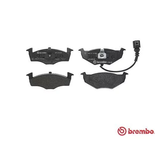 Sada brzdových platničiek kotúčovej brzdy BREMBO P 85 071 - obr. 1