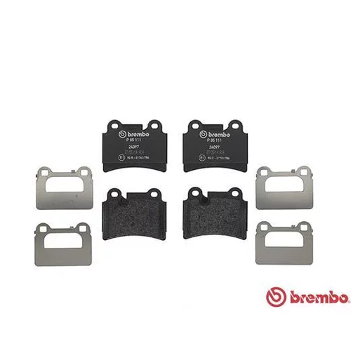 Sada brzdových platničiek kotúčovej brzdy BREMBO P 85 111 - obr. 1