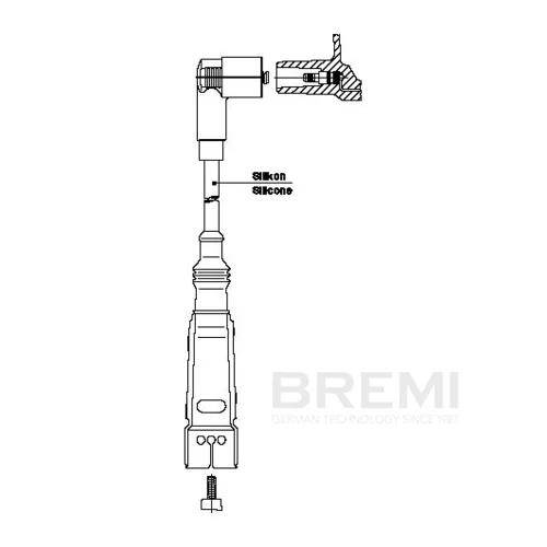 Zapaľovací kábel BREMI 111A66