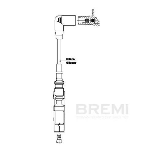 Zapaľovací kábel BREMI 1A32E26