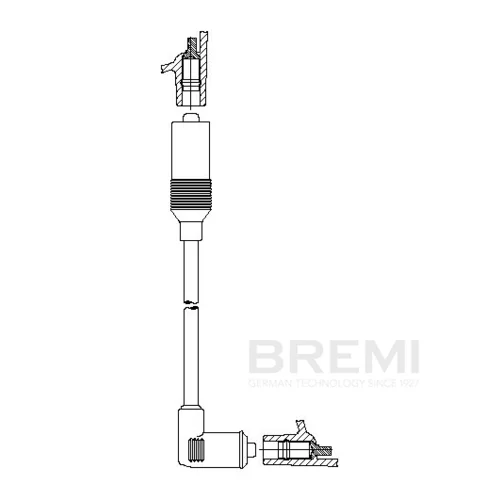 Zapaľovací kábel BREMI 109/65