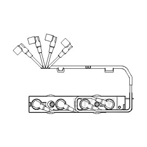 Sada zapaľovacích káblov BREMI 573/100