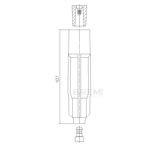 Pripájací konektor zapaľovacej sviečky BREMI 13343/2