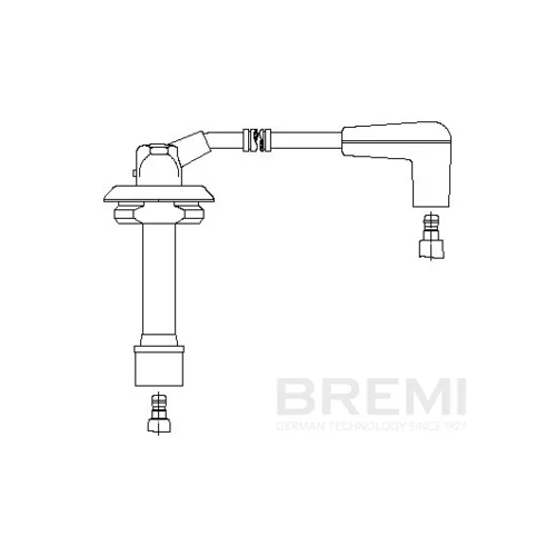 Zapaľovací kábel BREMI 3A44E43