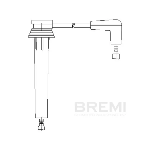 Zapaľovací kábel BREMI 6A80/14