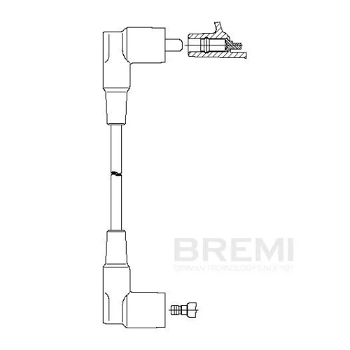 Zapaľovací kábel BREMI 159/55