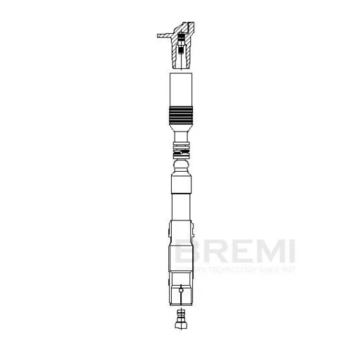 Zapaľovací kábel BREMI 197E29