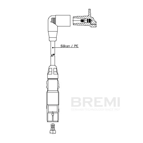 Zapaľovací kábel BREMI 210/26