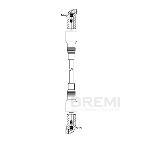 Zapaľovací kábel BREMI 350/60