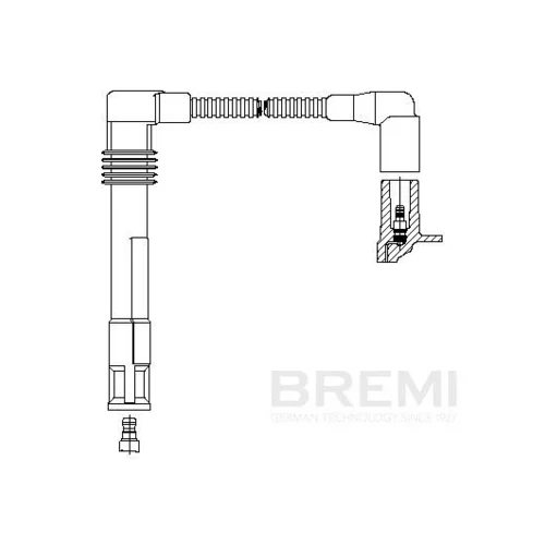 Zapaľovací kábel BREMI 196/48